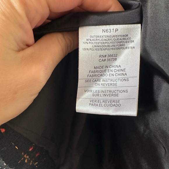 Haggar women blazer with velvet details size 12 /p - Picture 9 of 10